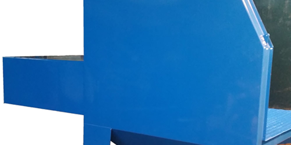 custom blast machine - awkward sized parts Tandem frames