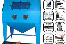 AB1500 1.5mm suction blast cabinet